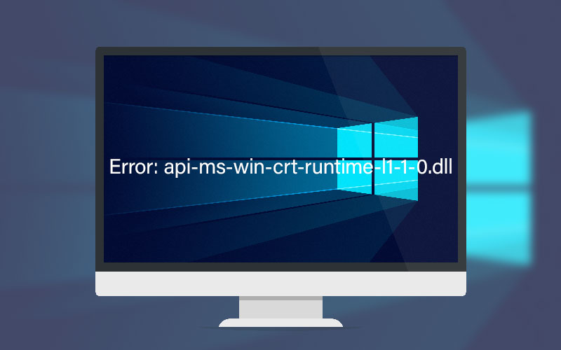 api-ms-win-crt-runtime-l1-1-0.dll missing